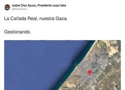 La Ca&ntilde;ada Real y Gaza. Tan lejos pero a la vez tan cerca