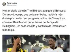 Mucho ojo a la final de la Champions