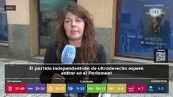 La formación antiinmigración Alianza Catalana deja en la calle a todos los periodistas que han acudido a la sede a cubrir el resultado por "manipular" durante la campaña.