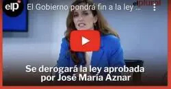 Espectante ante el fin de la ley de Aznar y la privatización de la sanidad