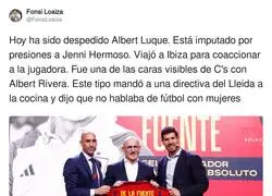 Albert Luque ha sido despedido