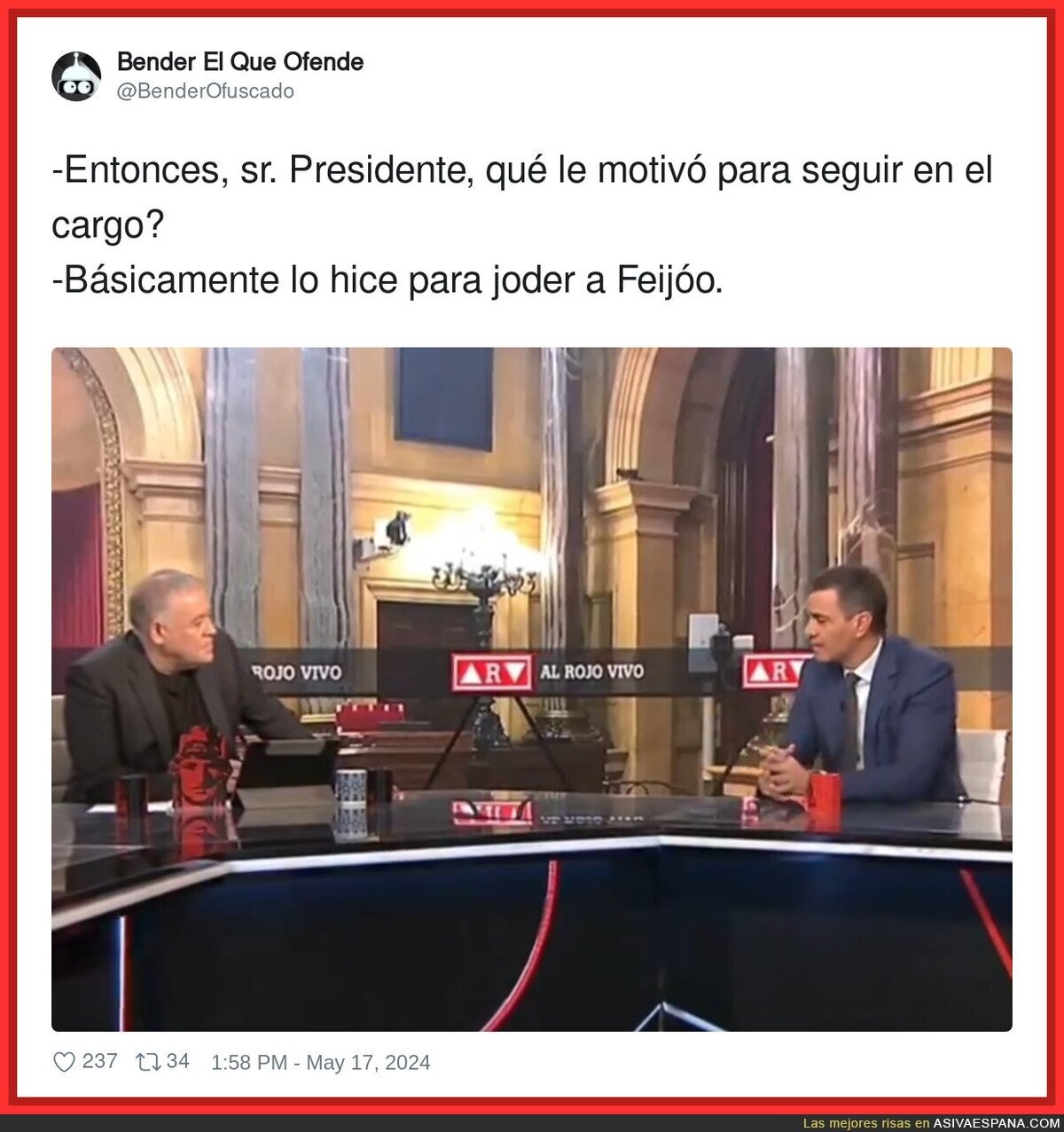 El único propósito de Pedro Sánchez