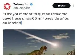 Los mejroes meteoritos: los de Madrid