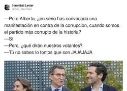 A los votantes del PP ni les importa