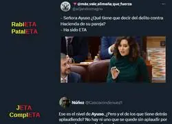 Todo es ETA en Ayuso