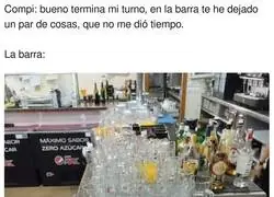 Va a ser un trabajo duro