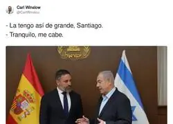 Santiago Abascal está tranquilo