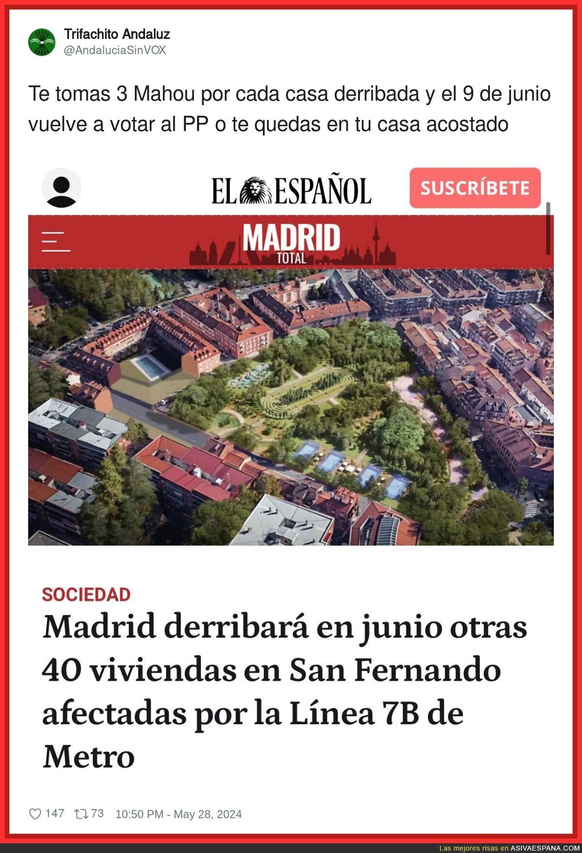 Disfruten lo votado en Madrid