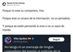Vito Quiles se cree periodista