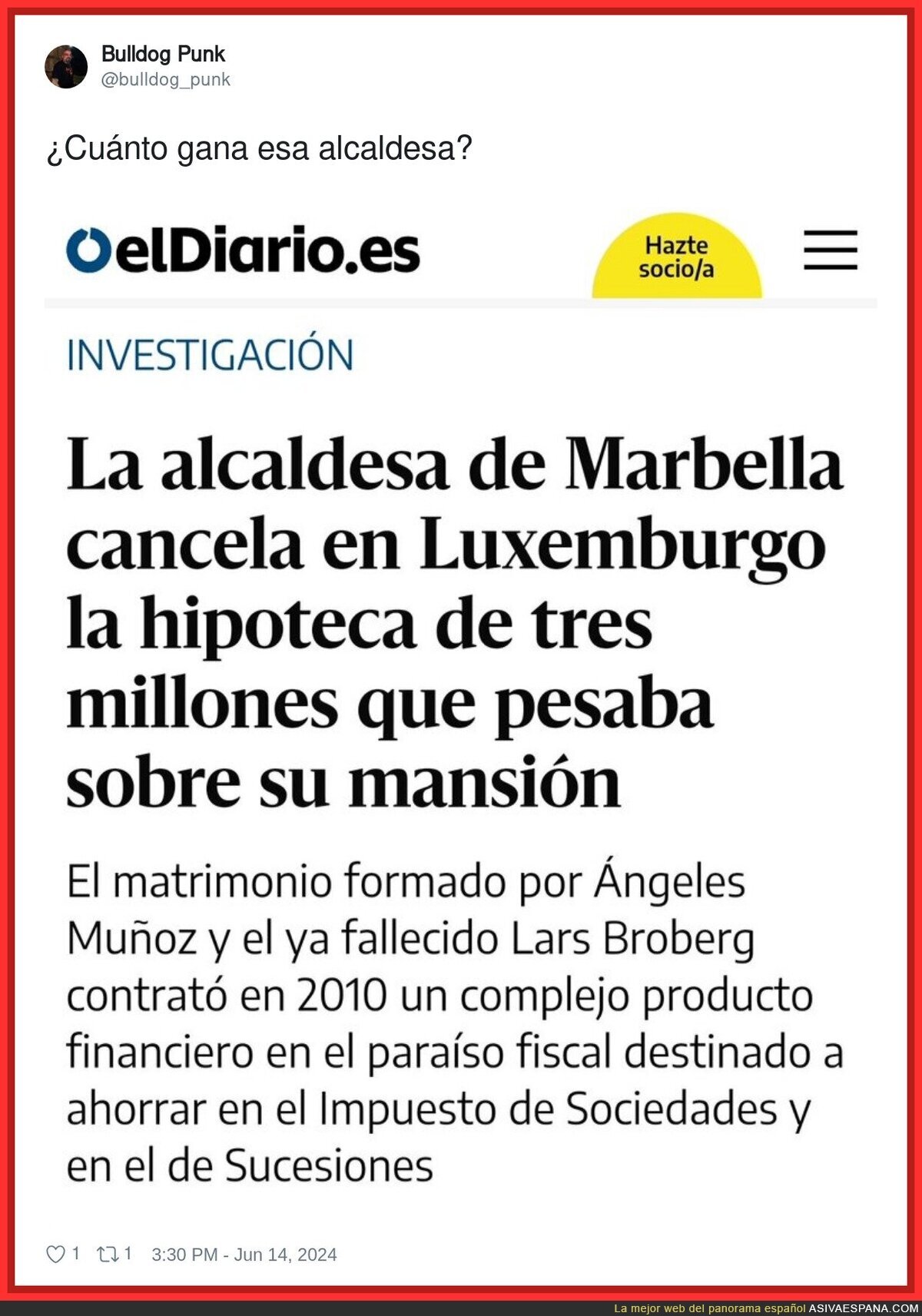 Las tremendas ganancias sospechosas de la alcaldesa de Marbella