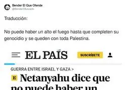 El plan de Netanyahu