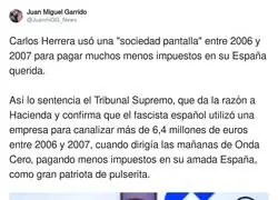 Así son los valores de Carlos Herrera