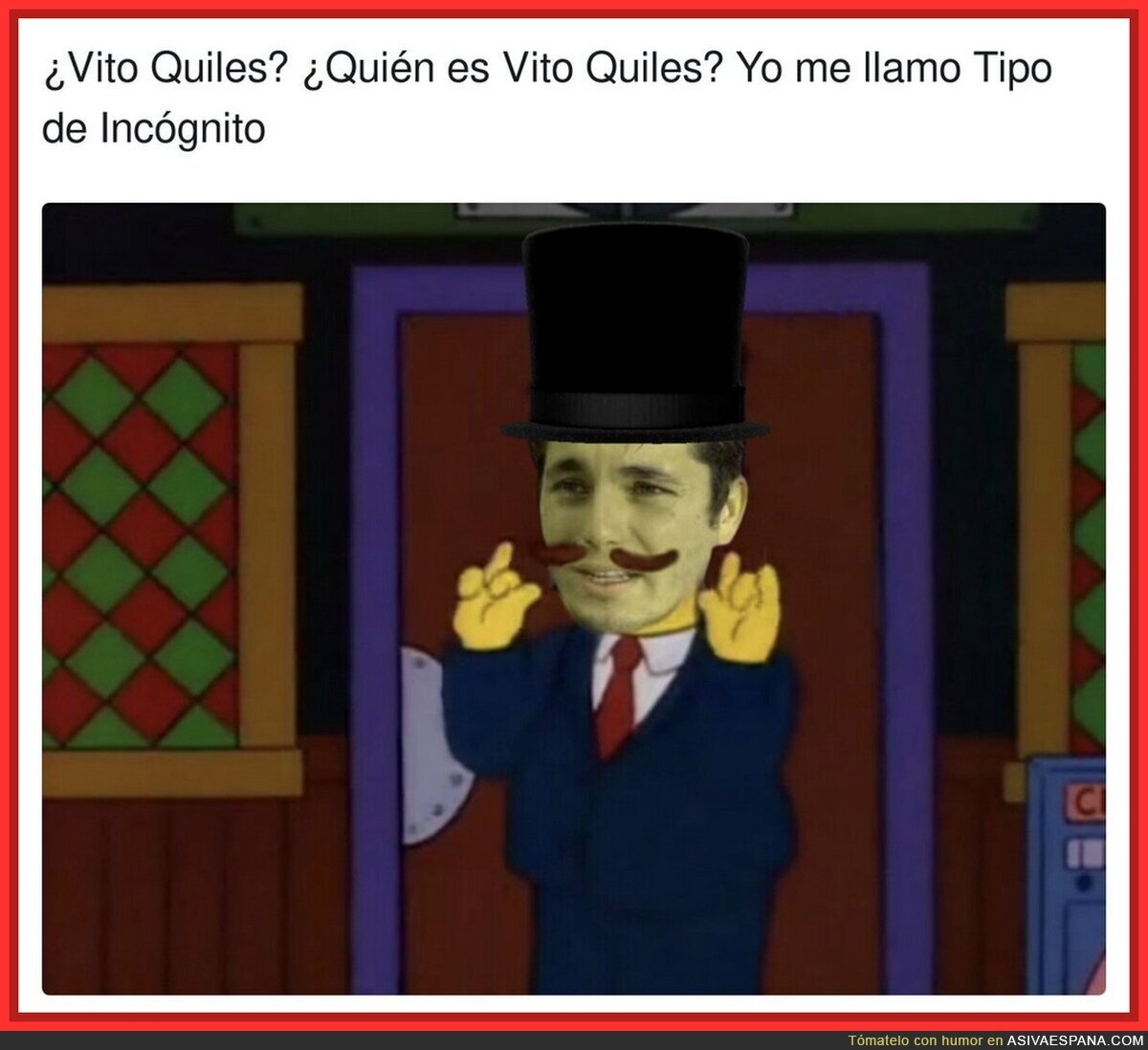 El nuevo nombre de Vito Quiles