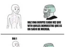 La mejor forma para ponerse cachas