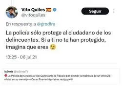 El Vito Quiles del pasado tiene un mensaje al Vito Quiles del presente