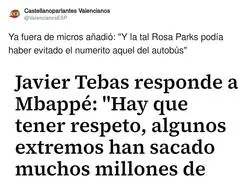 A Javier Tebas le ha salido la vena ultraderecha