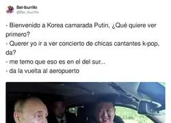 Menuda aventura de Putin en Corea del Norte