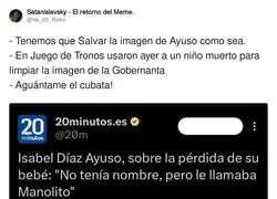 Cuando Ayuso jugó una carta lamentable para lavar su imagen