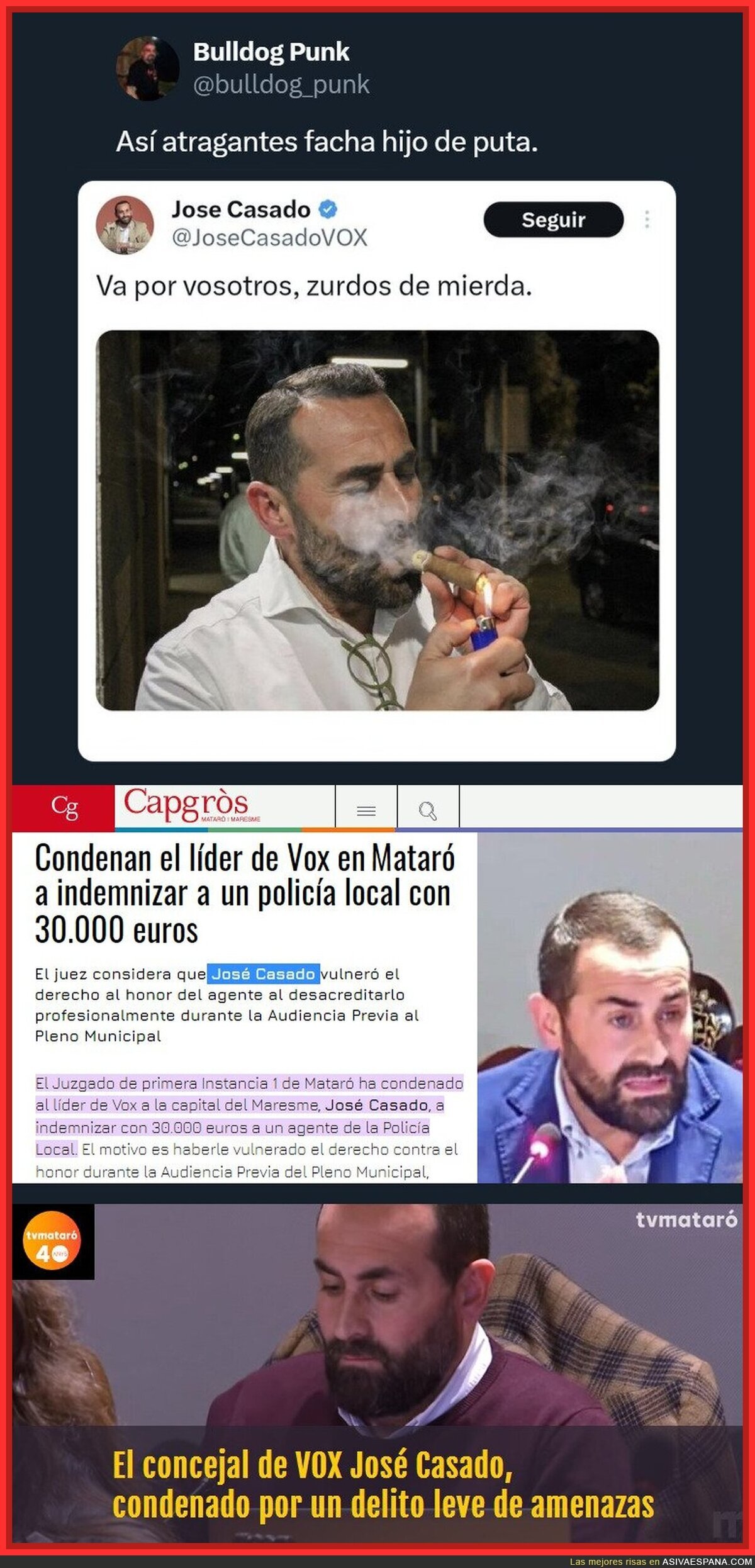 Este es el entrañable tipo que llamó TULLIDO a Echenique