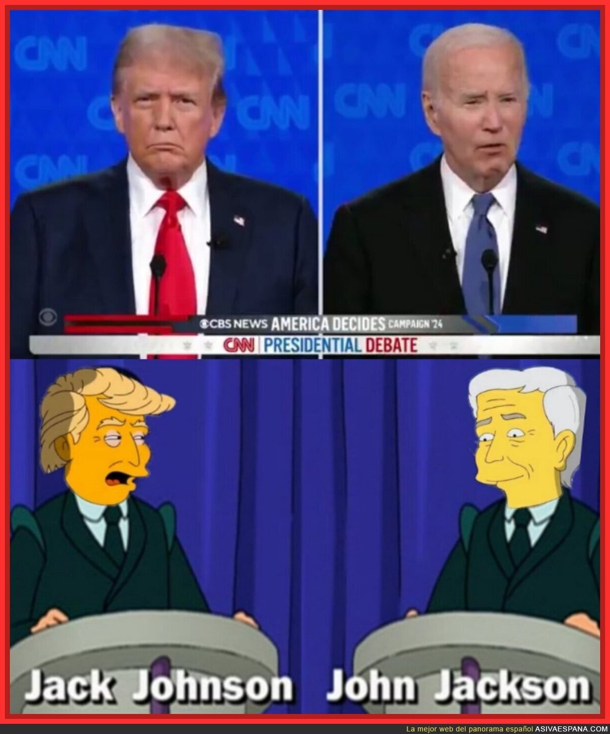 Un resumen del debate entre Biden y Trump