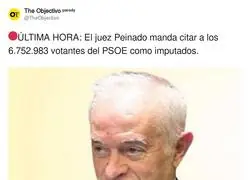 El juez Peinado y su misión