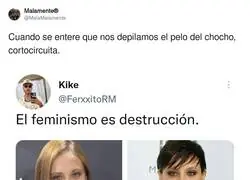 Ataque irracional al feminismo