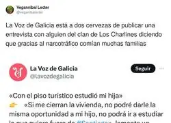 El tipo de gente a la que dan altavoz en La Voz de Galicia