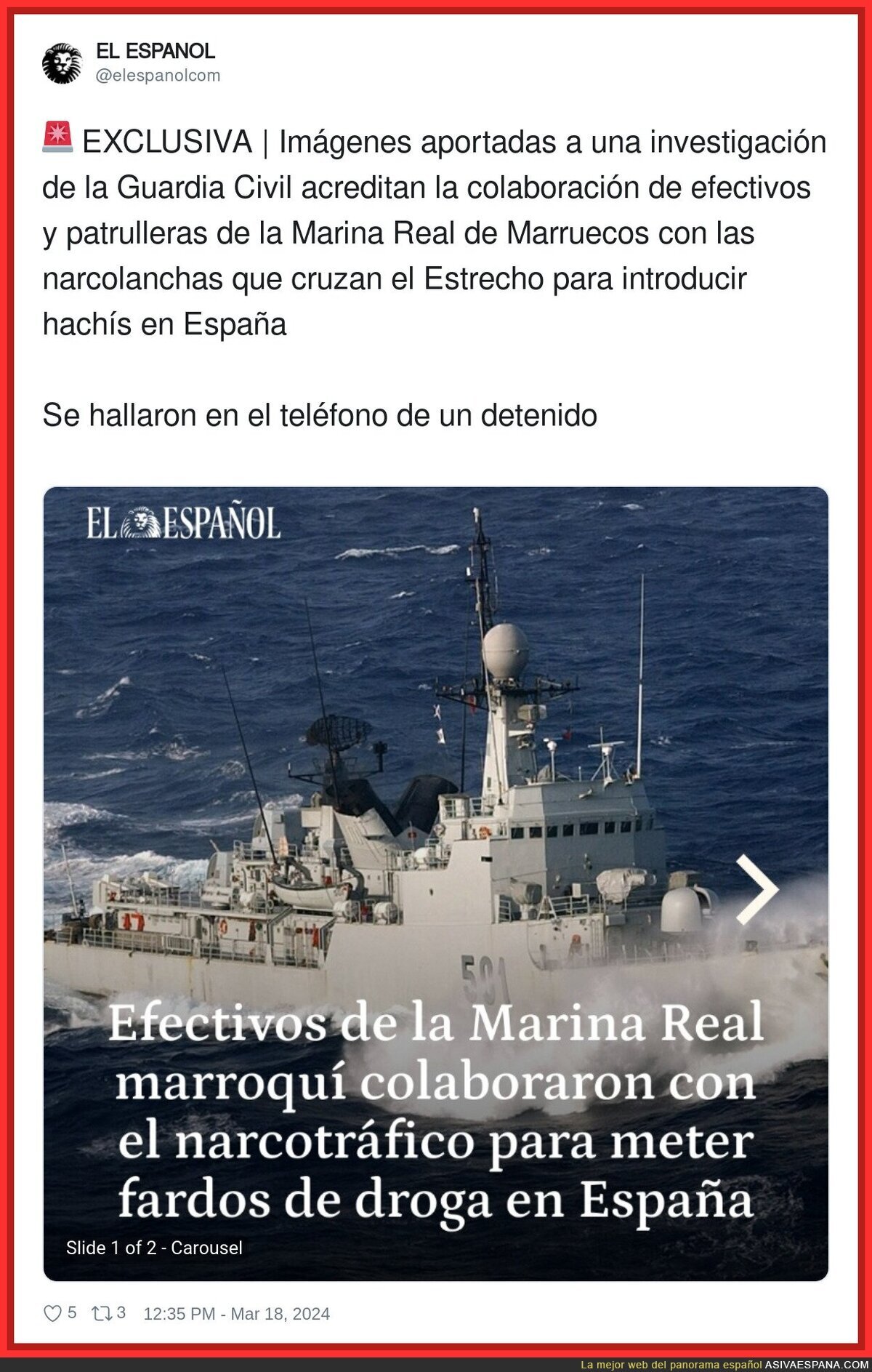 El peligro real de España