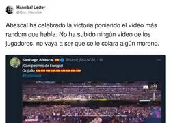 Descarado lo de Santiago Abascal