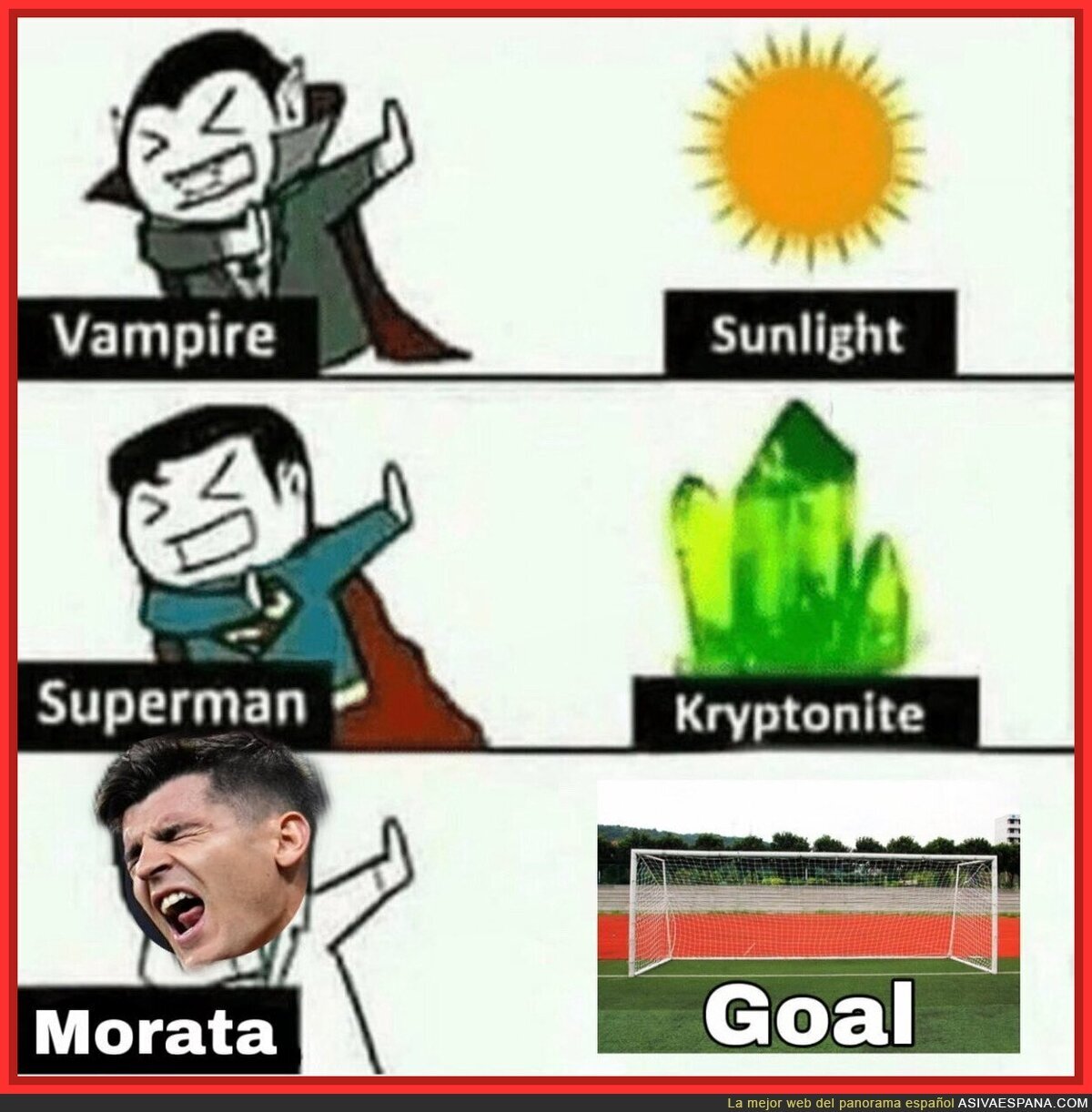 Lo que le duele a Morata
