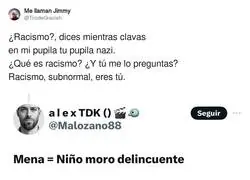 El racismo personificado