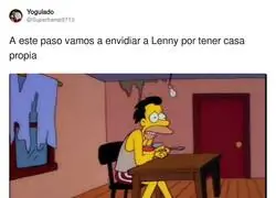 Lenny tuvo suerte