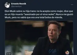 La hija Trans de Elon Musk, "es un hijo muerto"