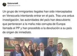 El show del PP en Venezuela