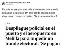 España no está para pedir nada a Venezuela