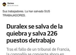 Los trabajadores salvan Duralex