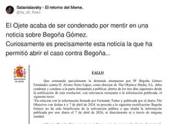 'The Objective' ha quedado retratado mintiendo sobre Begoña Gómez