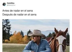 No me metería en el Sena ni loco