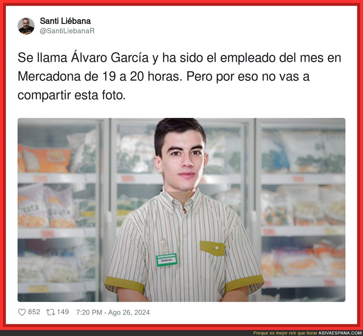 El gran triunfador en el Mercadona