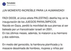 Un héroe entre tanta barbarie