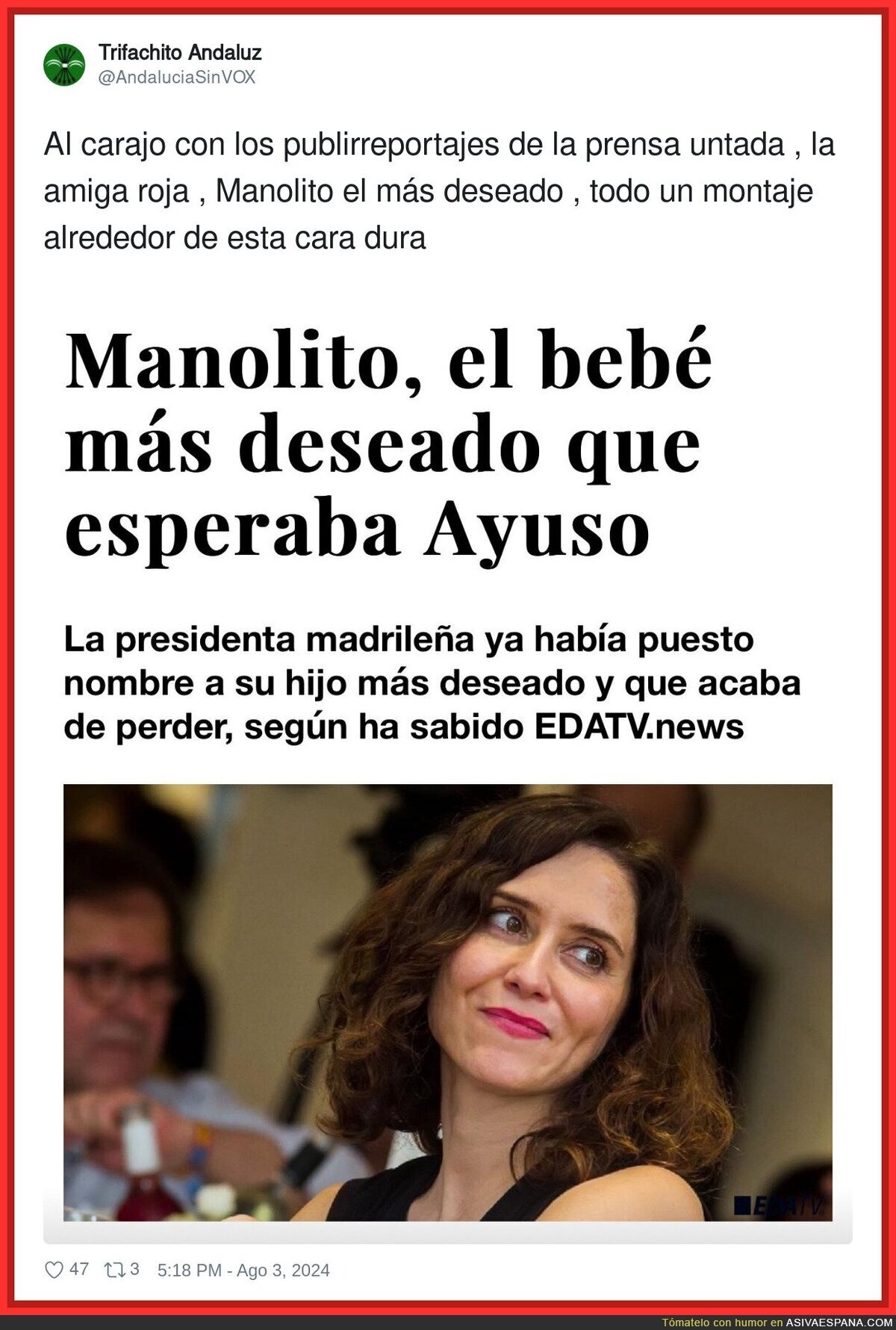 Todo vale con Ayuso