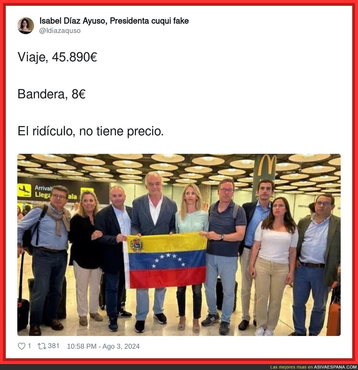 Tremendo lo del PP en Venezuela