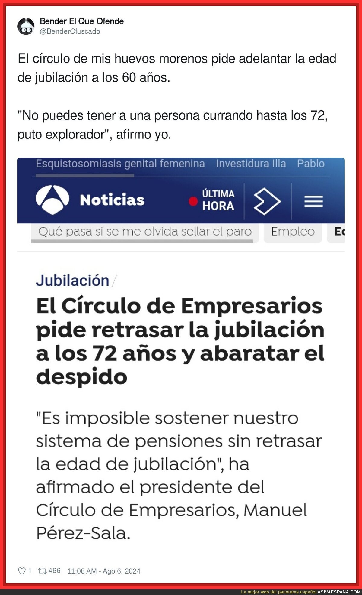 El Círculo de Empresarios y su poca vergüenza