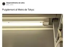 Surrealista cuanto menos la imagen en Tokyo