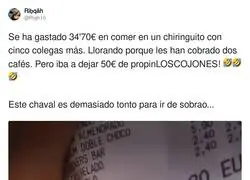 Hay que ser pringado en esta vida