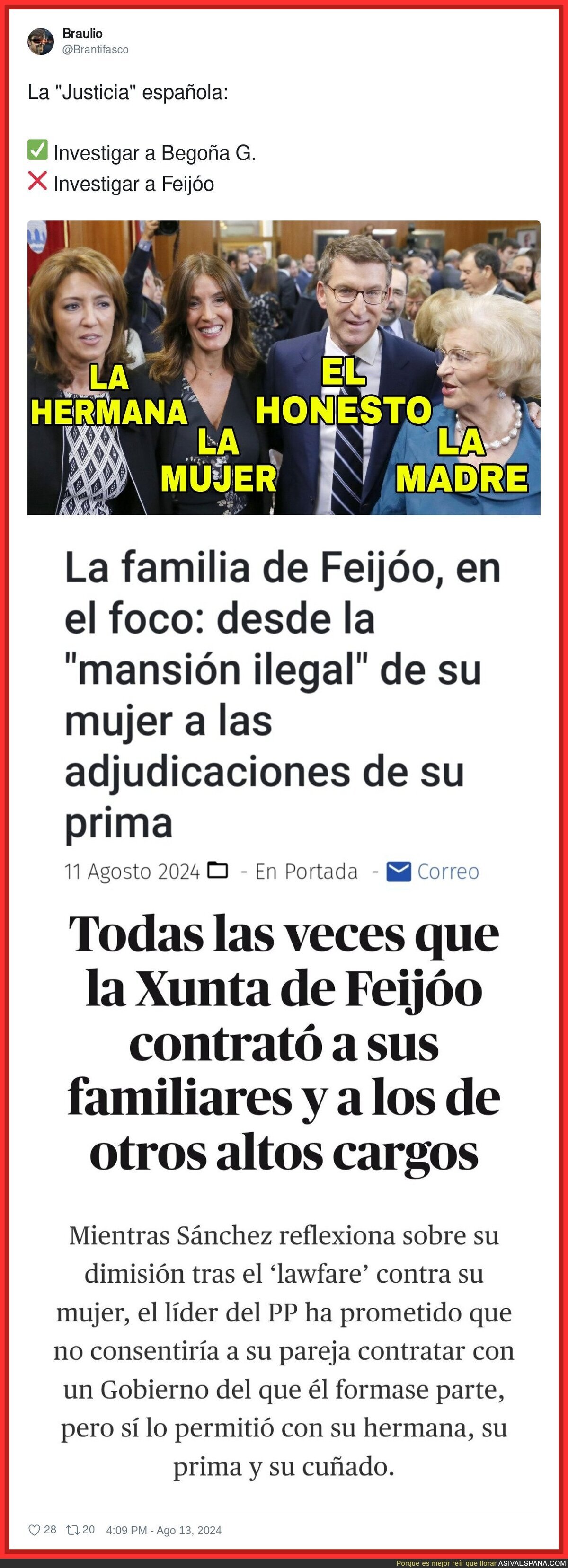 Las prioridades de la justicia