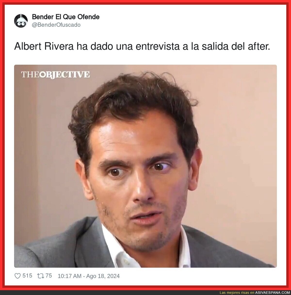 Menudas pintas de Albert Rivera