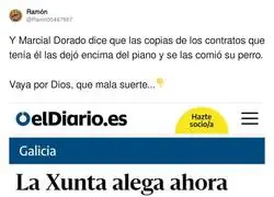 La típica inundación que te hace perder contratos clave con el narco Marcial Dorado