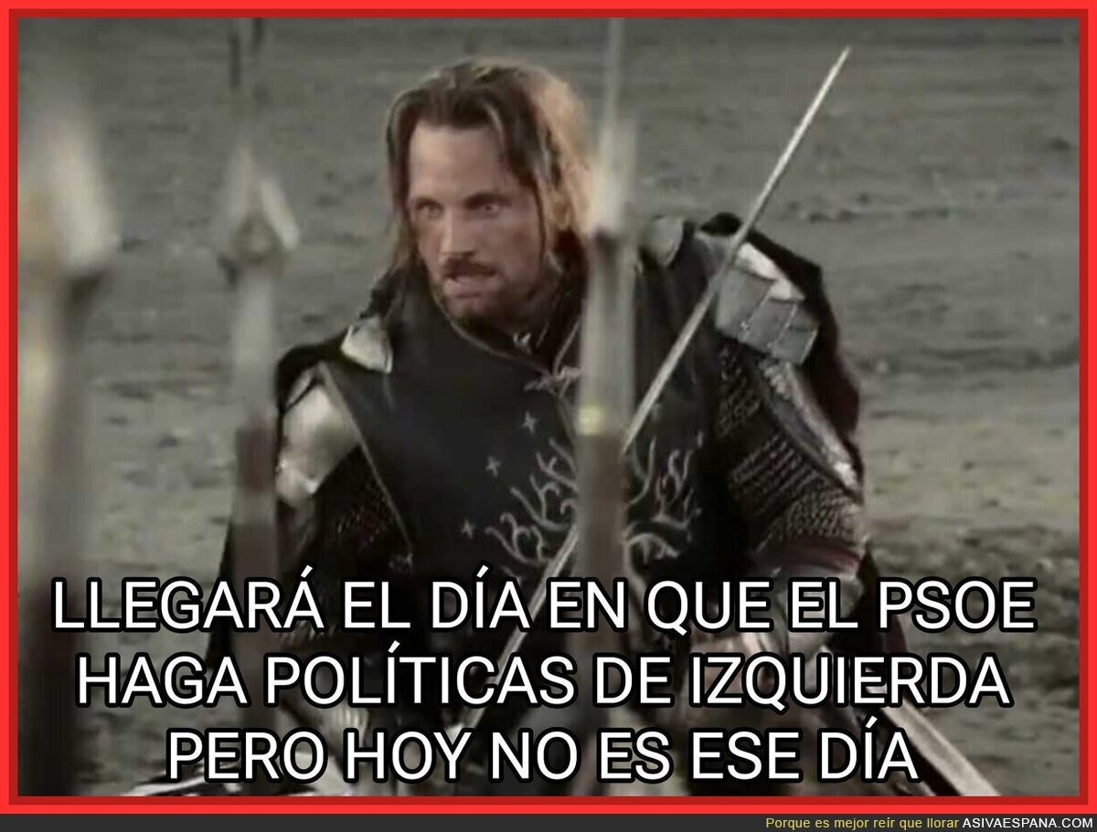 Esperando el día del PSOE