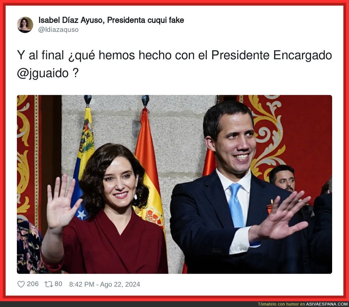 ¿Alguien se acuerda de Juan Guaidó?